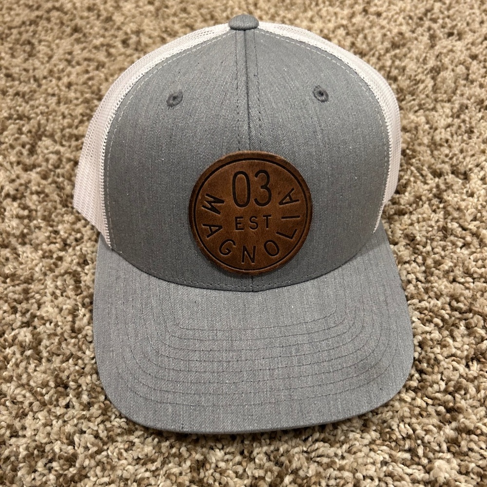 Magnolia 03 Est. Mesh Trucker Hat Gray